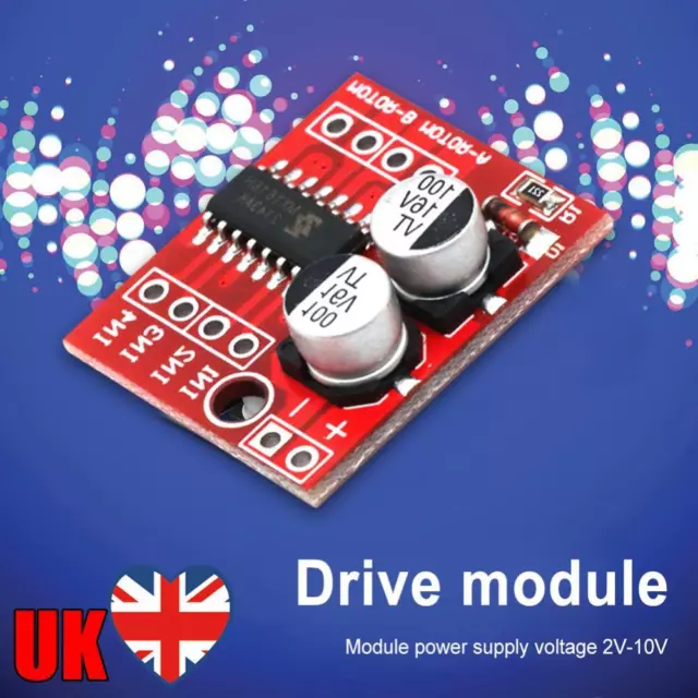 L298N DC Motor Driver Module DC 2V-10V 1.5A Driver Module PWM Speed