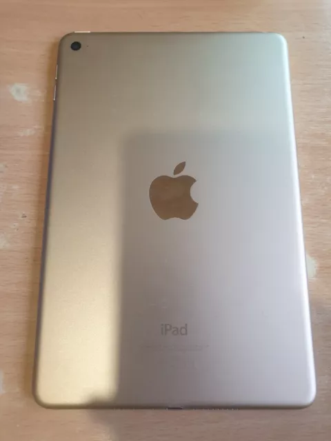 GENUINE Apple iPad Mini 4 - A1538 - Wi-Fi Gold Back Chassis/ Housing