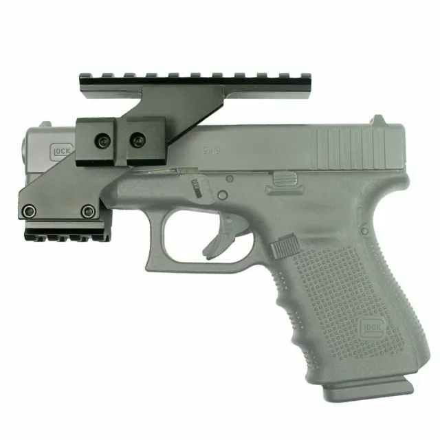 Tactical Pistol Top and Bottom Weaver Picatinny Rail Mount for Dot Laser Sight