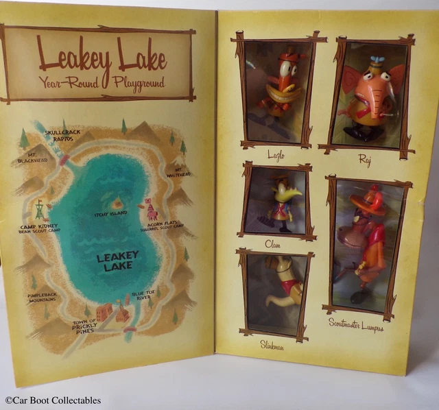 CARTOON NETWORK - Camp Lazlo Deluxe Figure Gift Set - 1990's