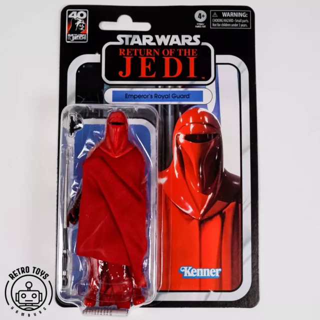 EMPEROR'S ROYAL GUARD STAR WARS The Black Series 40th Anniversary Imperial ROTJ