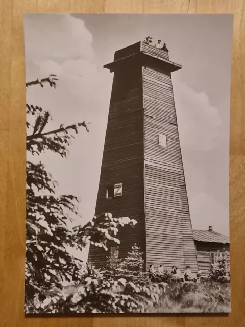 Ansichtskarte Masserberg Luftkurort Mühle Thüringen DDR AK Postkarte ungelaufen