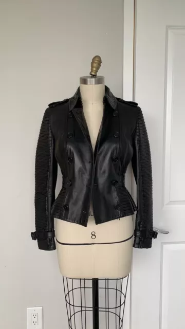 Burberry Prorsum women’s leather jacket size 4