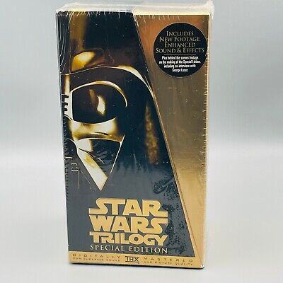star wars gold box vhs