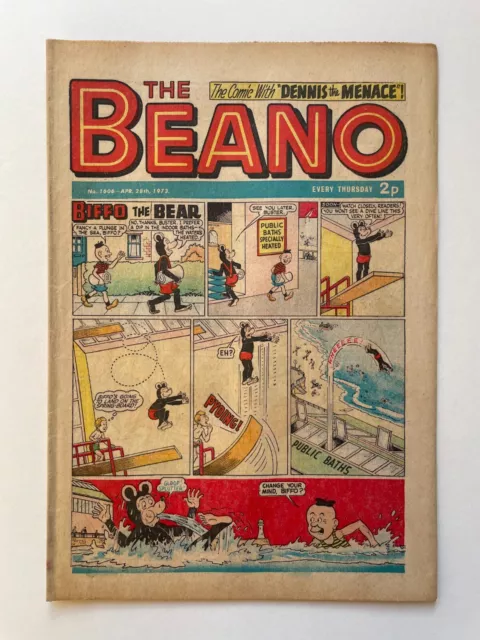 The Beano Comic No. 1606 - April 28th 1973, VG