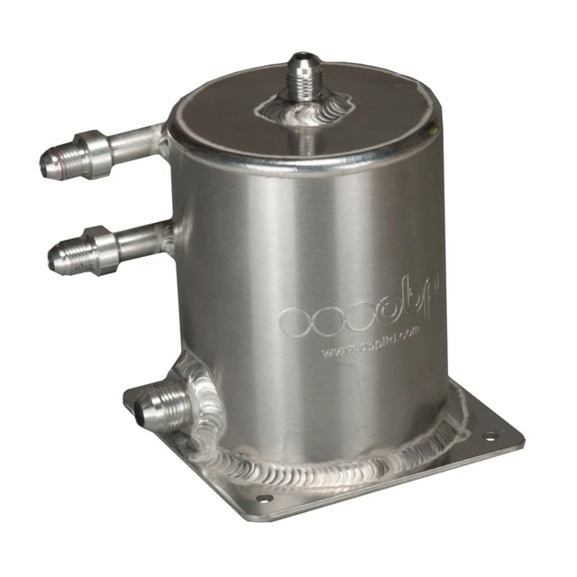 Pentola vorticosa carburante alluminio OBP, base montata - capacità 1 litro, diapositiva 135 mm x 100 mm