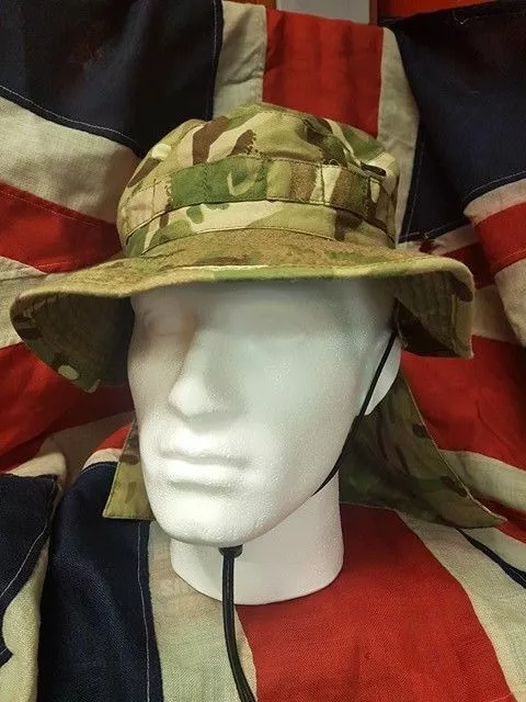 MTP Camouflage Bush Hat British Army Boonie Jungle Sun Camo Military Surplus UK