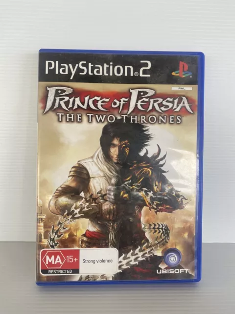 Prince of Persia: The Two Thrones PlayStation 2 Box Art Cover by