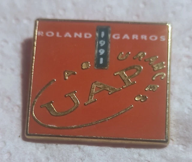 PIN'S ROLAND GARROS 91 UAP Signé Decat EUR 3,00 - FR