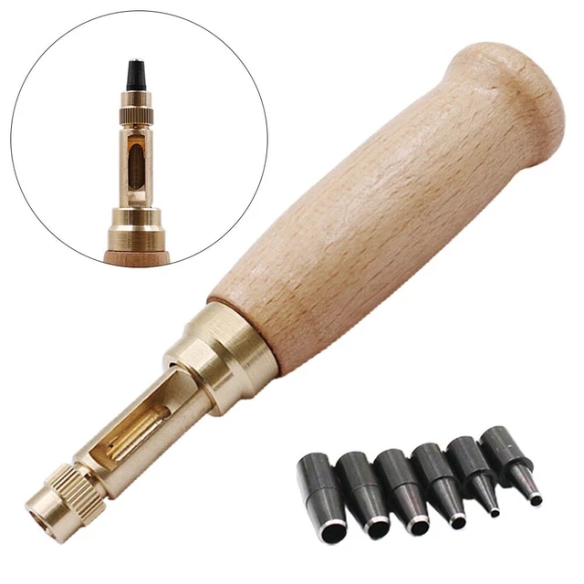 Strumento punzonatrice per cintura di alta qualità punzonatrice per cintura strumenti in pelle 7 pz/set