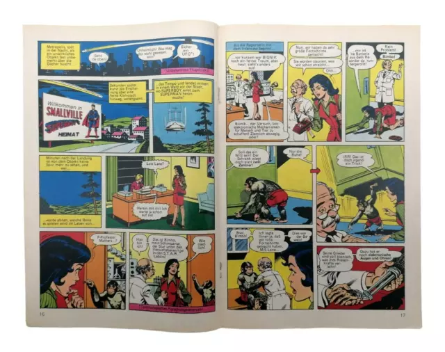 Roter Blitz Ehapa Nr 8 1976 Sonderheft Flash Comic DC Feueratem contra Superfros 3