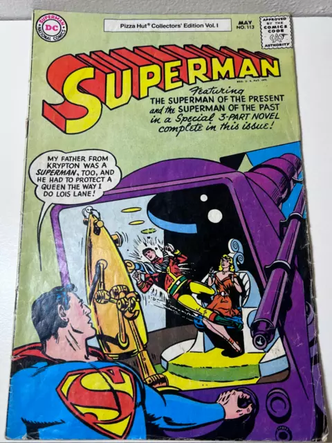 SUPERMAN #133 Pizza Hut Collectors' Edition Vol.1 - 1977 DC National Comics