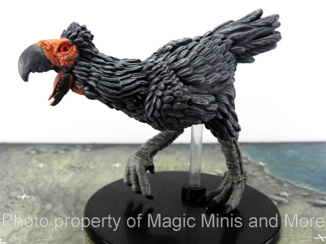 Dungeons Deep ~ TERROR BIRD #31 Pathfinder Battles large mini dinosaur axe beak