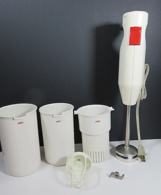 BRAUN MINIPIMER VARIO Deluxe MR6 Variable Speed Immersion Stick Blender