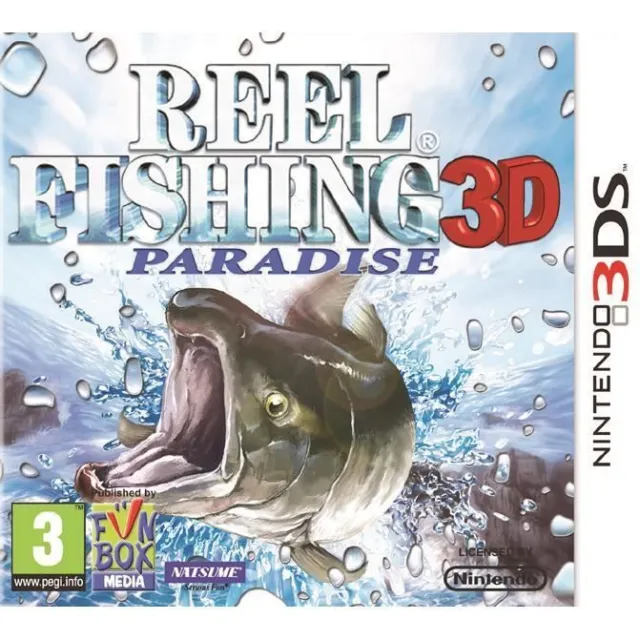 jeu nintendo 3ds 2ds reel fishing 3d paradise neuf blister