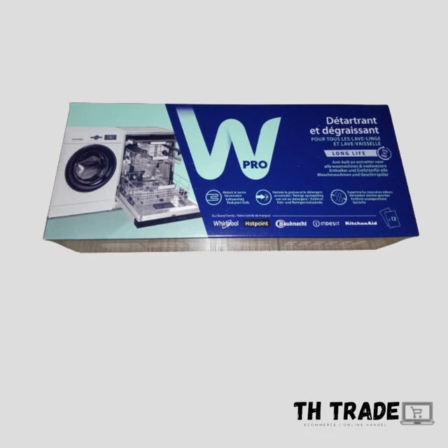 WPRO ENTKALKER/ENTFETTER 12X50G Beutel Waschmaschine 48400008801 ...