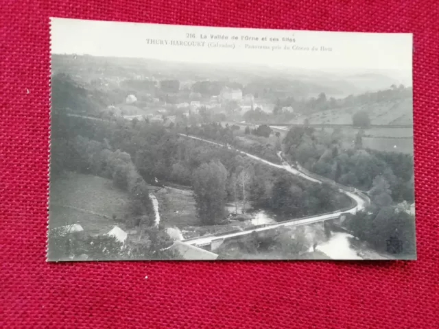 Thury Harcourt - Panorama pris du Coteau du Hom - Vallée de l'Orne - 14