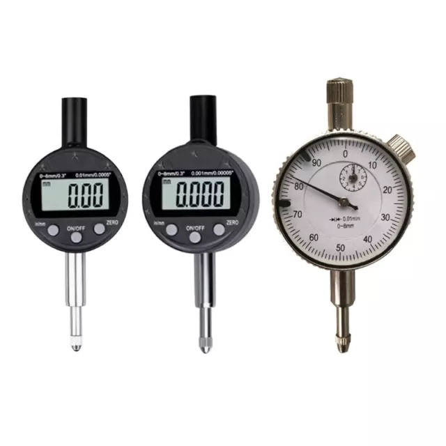 0.01mm/0.001mm Digital Dial Indicator Dial Gauges Digital Micrometers Measuring