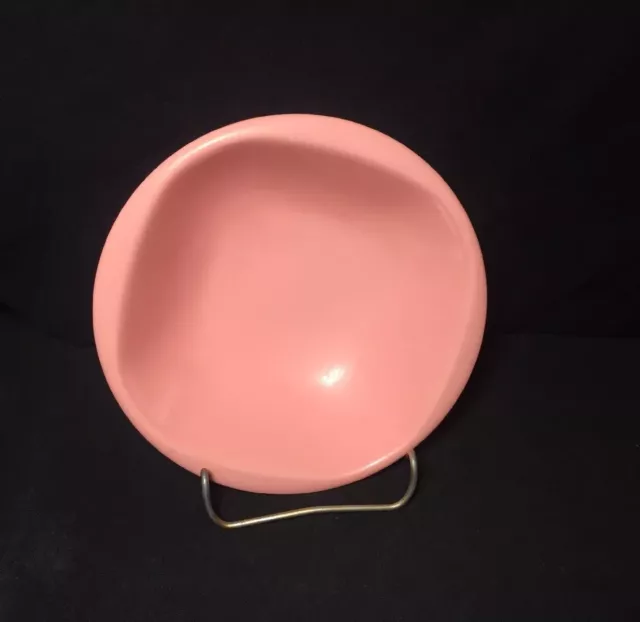 Bol à sucre Boonton Ware mélamine Melmac crème bol à baies rose 2