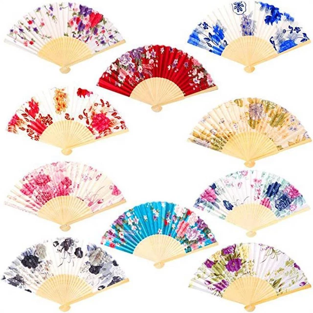 Classical Fan Ancient Style Chinese Style Bamboo Fan Folding Fan Single-Sided