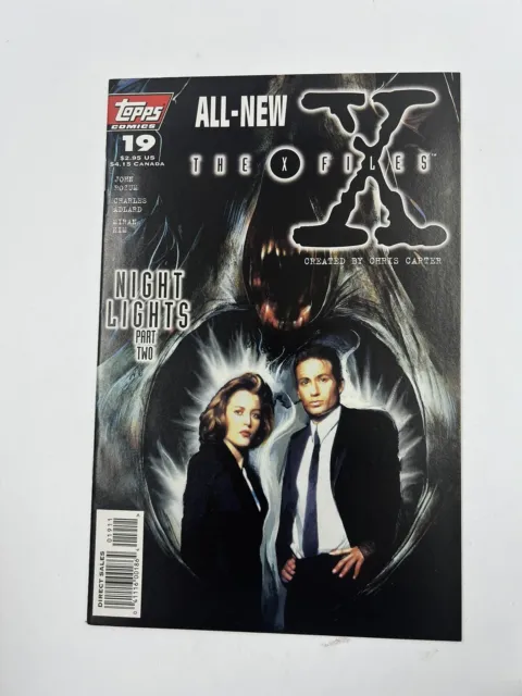 THE X-FILES Comic - Vol 1 - No 19 - Date 07/1996 - Topps Comics