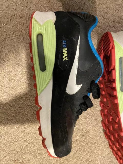 Nike Air Max 90 - 2 Pair boys grade school running shoes size 7Y 3