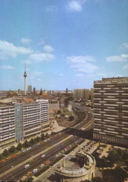 Alte Postkarte - Berlin - Blick auf die Leipziger Straße