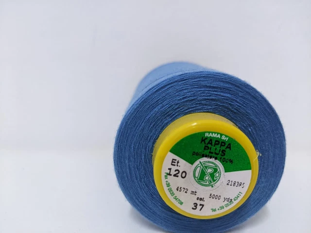 Filo Da Cucito Poliestere 5 Spolette Da 2743m - Per Macchine Overlock E Cucitura | Filato Professionale