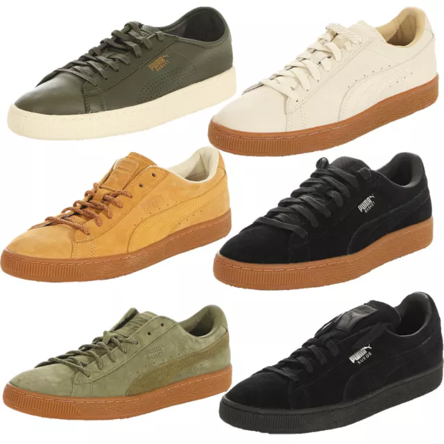 PUMA Chaussures en Cuir de Sport Baskets Course Décontractées
