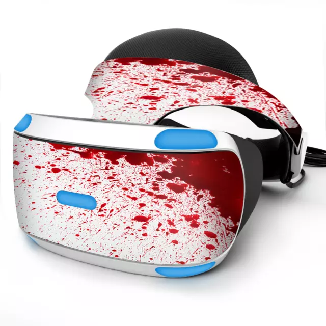 Skin Wrap für Sony Playstation PSVR Headset Blutspritzer Dexter
