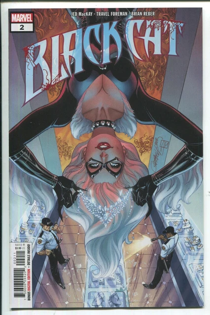 Black Cat #2 - J. Scott Campbell Secret Bloody Variant Cover - Marvel/2019