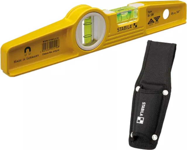 Stabila 81 SREM Scaffold Steel Tube Rare Earth Magnet Magnetic Spirit Boat Level