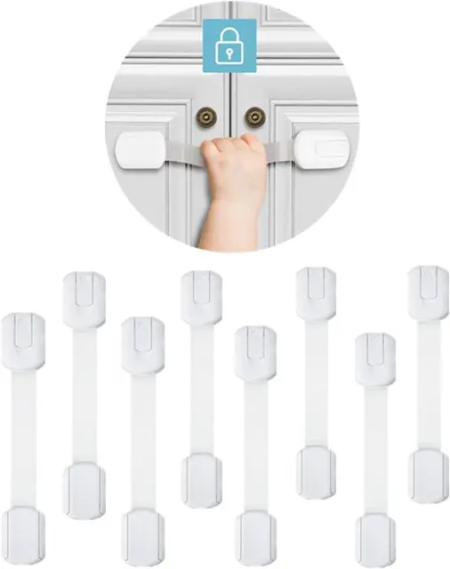 1/3/5x Child Safety Cabinet Locks Drawer Locks Baby Proof Cabinet Latch  Draw 