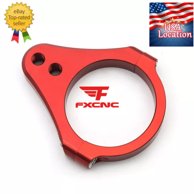 1 Piece 50mm Universal Motorcycle Steering Damper Fork Frame Mount Clamp Bracket