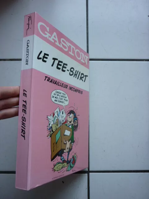 Franquin  / Gaston Lagaffe / Coffret Vide / Le Tee Shirt / Travailleur Incompris