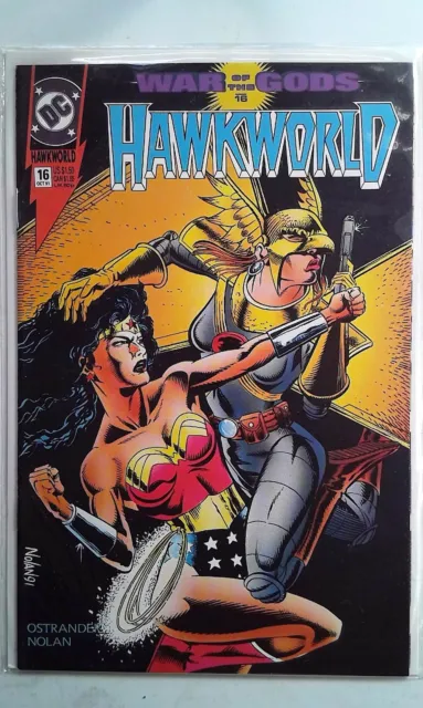 Hawkworld #16 DC Comics (1991) 2nd Series War of the Gods 1st Print Comic Book