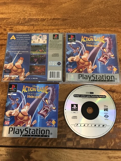 DISNEY'S ACTION GAME feat Hercules PS1 Game UK PAL USED £13.95 ...