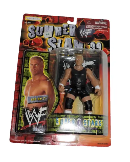 WWF Bob Holly Summer Slam '99 Super Stars 9 Wrestling Action Figure