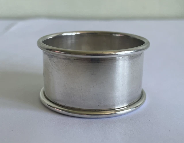 Antique Silver Napkin Ring 1917 Birmingham E J Houlston 0.46ozt