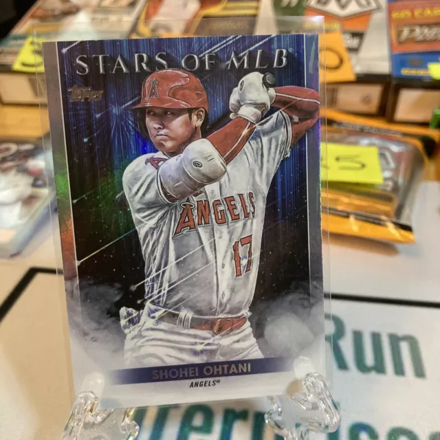 SHOHEI OHTANI STARS of MLB HoloFoil 2022 Topps Series 1 Baseball MLB