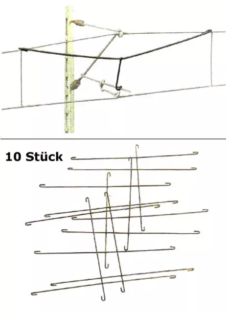 Sommerfeldt H0: 10 x Y-Beiseil (SO 155) - NEU + OVP