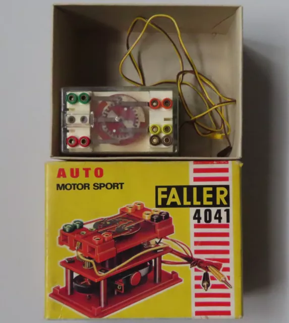 Faller Ams 4041 Traffic Light Controller Boxed, 60er Years Toy #DEZ2639