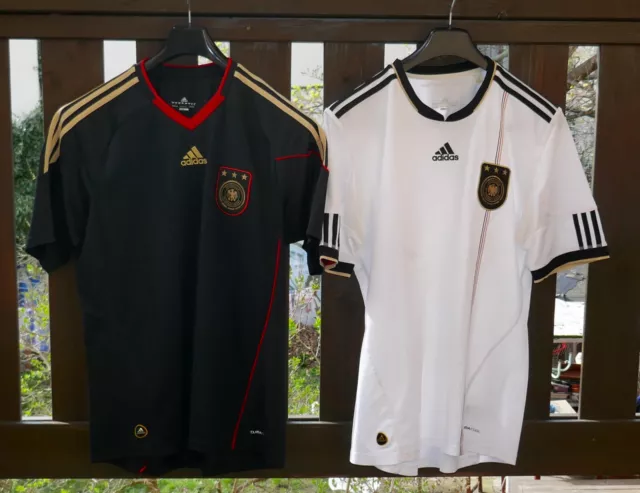 2x Adidas Trikot DFB Deutschland WM 2010 in L Heim  Auswärts für Fußball EM 2024