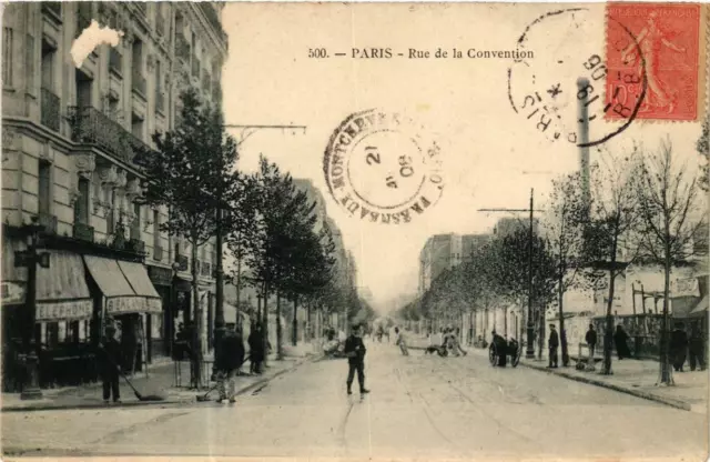 CPA PARIS 15e Rue de la Convention. P. Marmuse (479965)