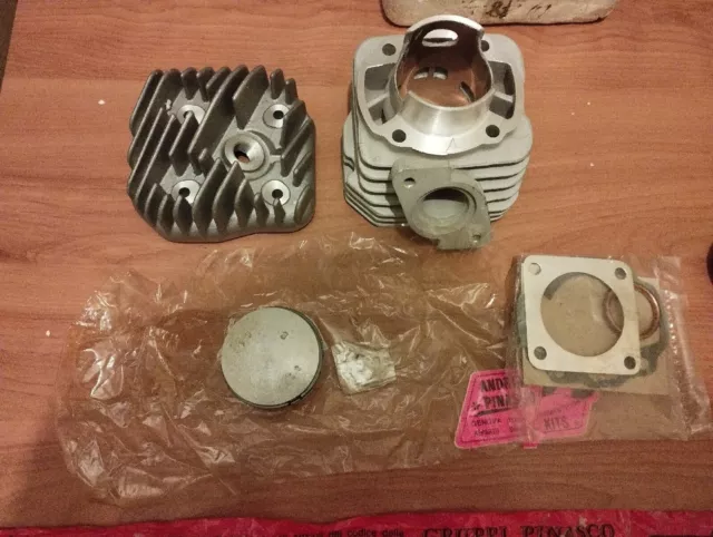 Honda Sj Bali,Sfx D.47 Pinasco Gruppo Termico Cilindro Completo Cod.k 1009 K1019