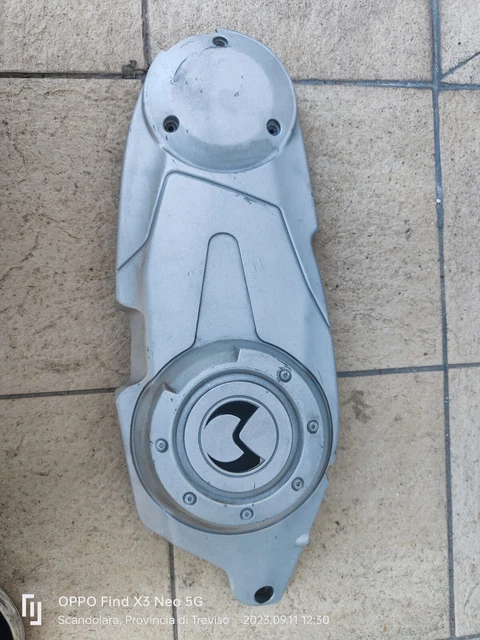 15505 Copricarter Motore Originale Malaguti Blog Centro 125 160 Argento
