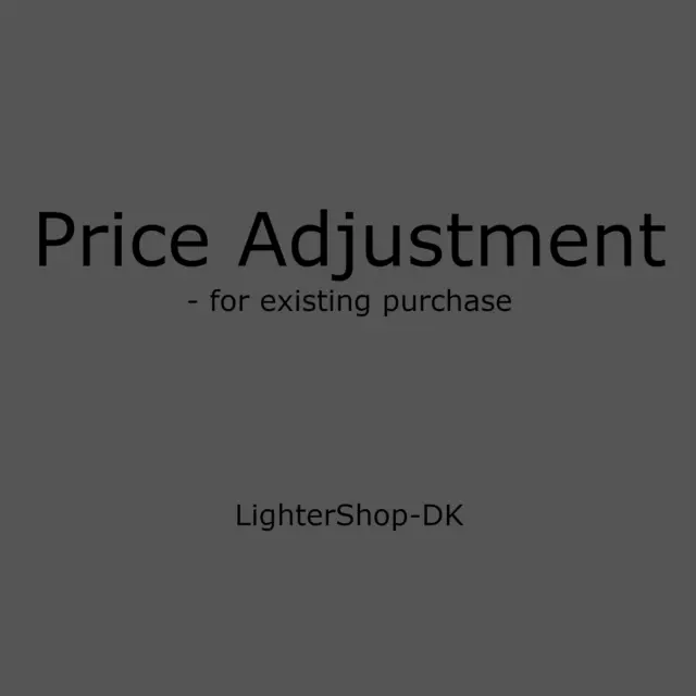 Price Adjustment