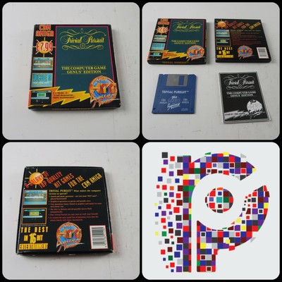 Trivial Pursuit una HIT SQUAD GIOCO COMMODORE AMIGA COMPUTER Testato & Lavoro 