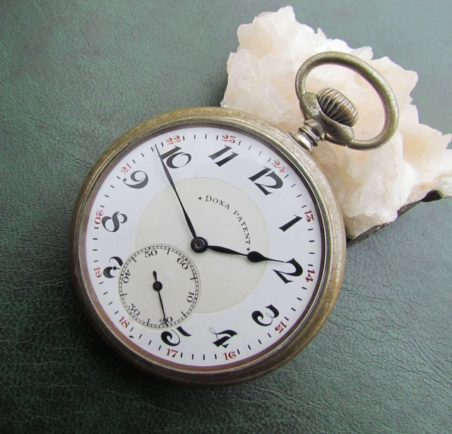 ANTIGUO RELOJ DE Bolsillo Década Funciona EUR