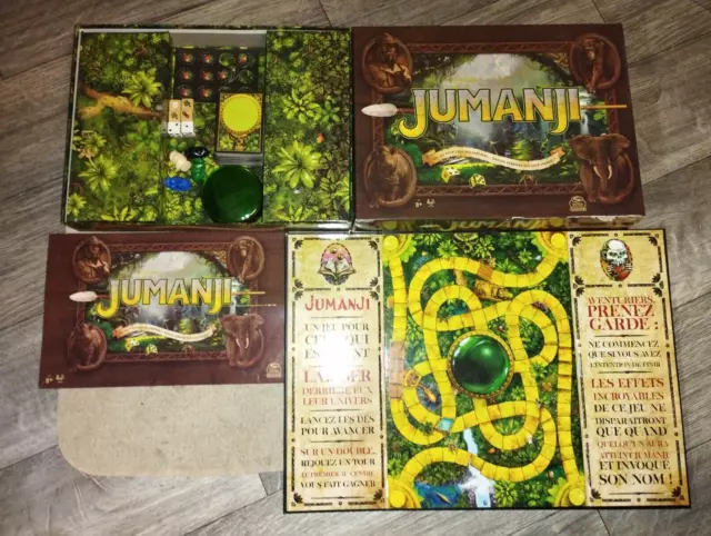 Jumanji Jeu De Societe Plateau Spin Master Games Complet